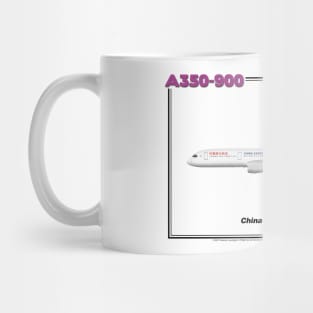 Airbus A350-900 - China Eastern Airlines (Art Print) Mug